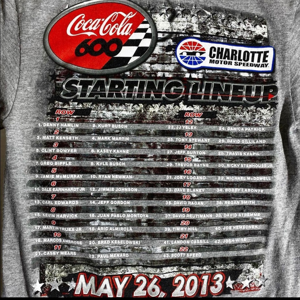 Coke 600 Racing Tee - Picture 3 of 5